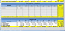 Load image into Gallery viewer, Planilha de Planejamento Financeiro Semanal em Excel