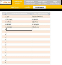 Load image into Gallery viewer, Planilha de Mapeamento de Competencias - Colaborador x Função