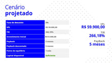 Load image into Gallery viewer, Apresentação de Estudo de Viabilidade Econômica e Financeira em Powerpoint