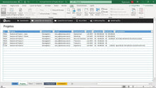 Load image into Gallery viewer, Planilha para Acompanhamento de Projetos e Planos de Ação