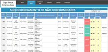 Load image into Gallery viewer, Planilha de Controle de Não Conformidades em Excel