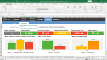 Load image into Gallery viewer, Pacote com 9 Planilhas de Finanças Empresariais