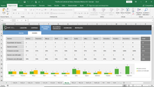 Load image into Gallery viewer, Planilha de Controle de Faltas e Atestados Médicos em Excel 4.0