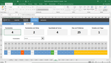 Load image into Gallery viewer, Planilha de Escala de Trabalho em Excel 4.0