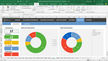Load image into Gallery viewer, Planilha de Sistema de Controle de Documentos em Excel 4.0