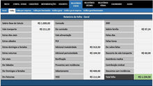 Load image into Gallery viewer, Nova versão da Planilha Folha de Pagamento Com Décimo Terceiro e Férias para 100 Funcionários - Versão 7.0