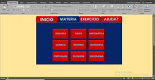 Load image into Gallery viewer, Planilha de Desempenho de Estudos para o Enem em Excel
