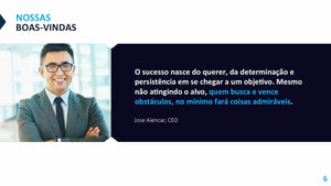 Apresentação de Empresa Corporate em Powerpoint e Keynote