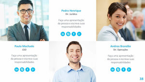 Apresentação de Empresa Corporate em Powerpoint e Keynote