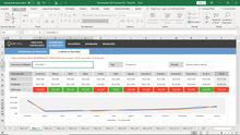 Load image into Gallery viewer, Planilha de Desempenho de Processos em Excel 4.0

