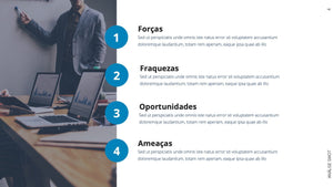 Apresentação de Análise SWOT em Powerpoint – Go Fast