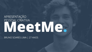 Apresentação Pessoal Criativa Google Slides – MeetMe