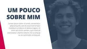 Apresentação Pessoal Criativa Google Slides – MeetMe